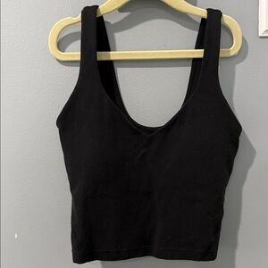 Lululemon Athletica Classic Black Tank Top